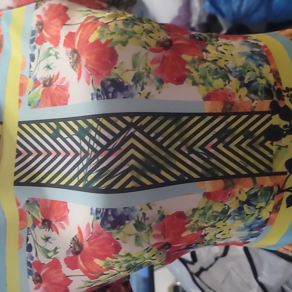 ROMEO & JULIET couture floral occasion dress small nwot - Picture 6 of 8